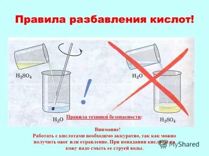 Безопасные кислоты