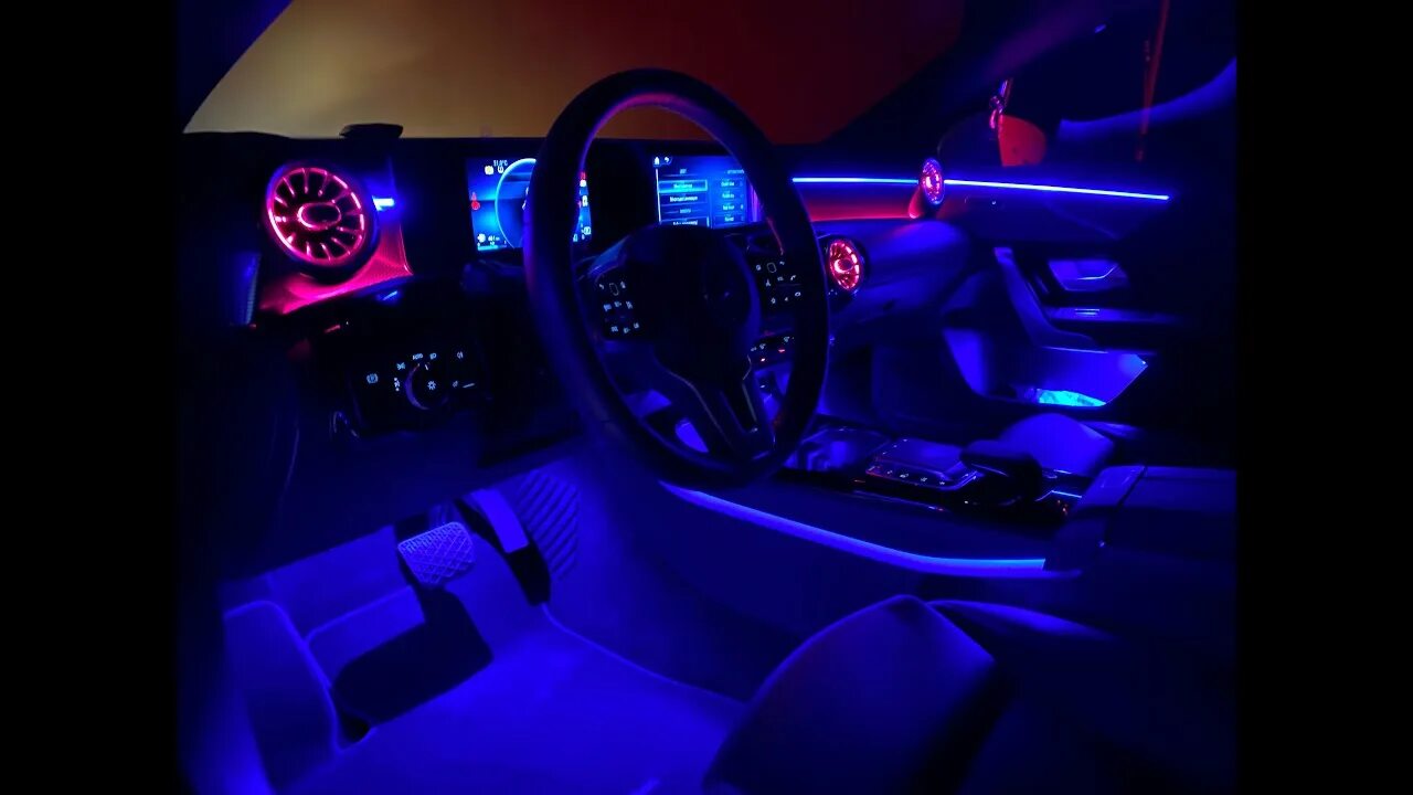 Мерседес подсветка салона Ambient Lighting. Подсветка Ambilight Mercedes. Мерседес с подсветкой. Фольксваген 6.1 подсветка салона Ambient Light для Multiva.