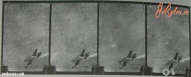 Последние секунды полета. Фотопулемет Кожедуба. Кожедуб против американских летчиков. Кожедуб сбил Мустанг.