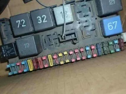Предохранители гольф 2