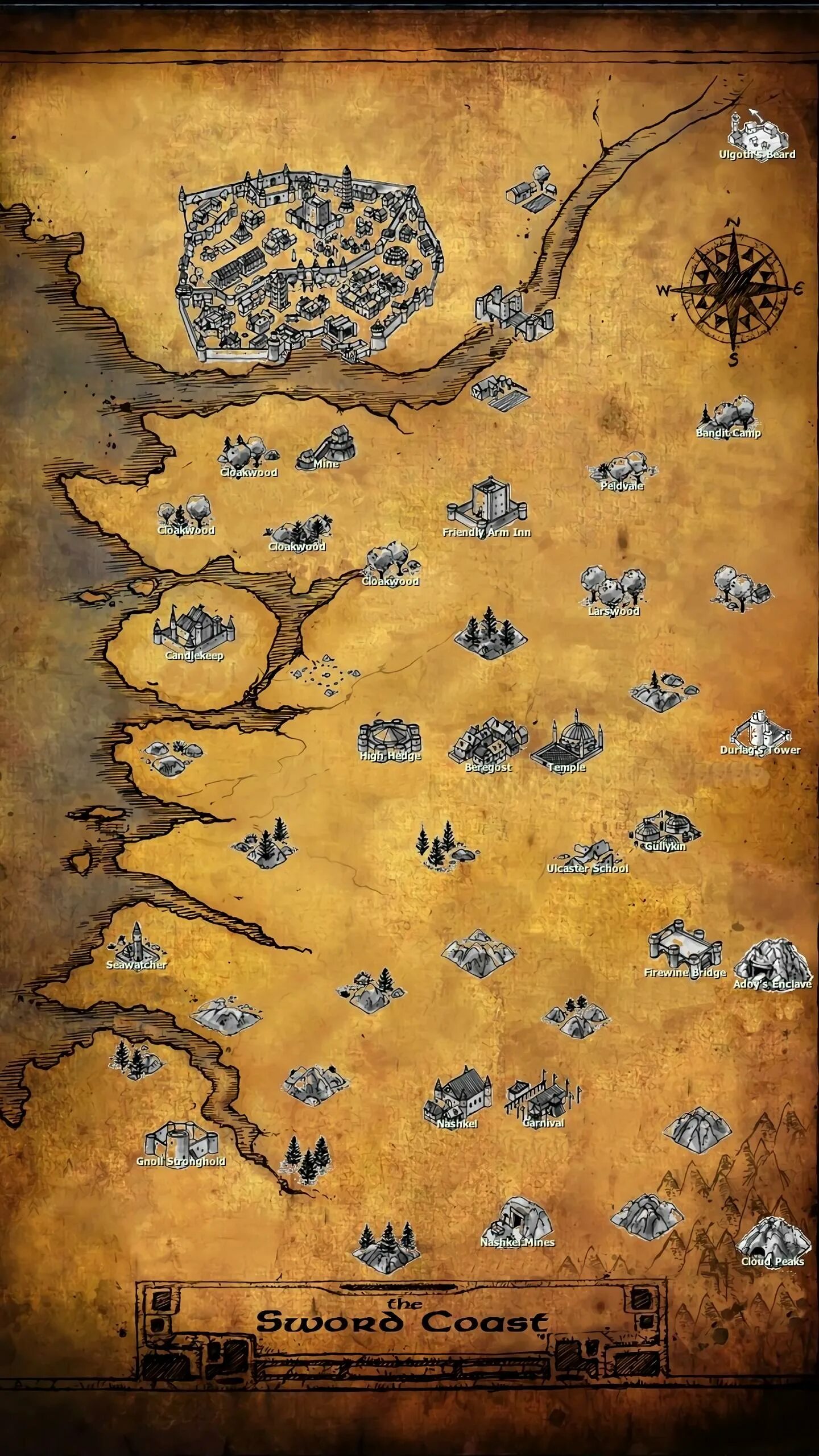 Baldur gate map. Балдурс гейт 1 карта мира. балдурс гейт 3 карта. baldur&#039;s gate enhanced edition карта мира. балдурс гейт 2 карта.