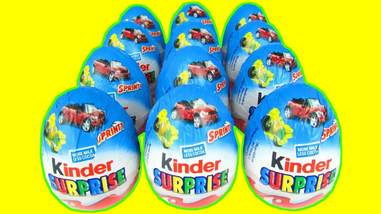 Kinder or more kind. Киндер Sprinty. Киндер сюрприз Спринти. Игрушка Киндер Sprinty.