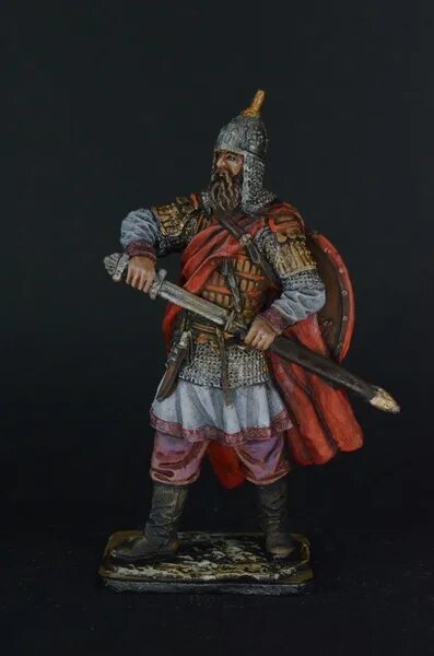 добрыня, воевода князя владимира, 990 гг, 54 мм, ek castings. добрыня, воевода князя владимира, 990 гг. оловянные солдатики галерея древняя русь воевода боярин. конструктор воеводы. князь владимир оловянная миниатюра.