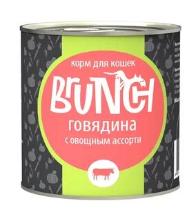 Корм с говядиной и овощами