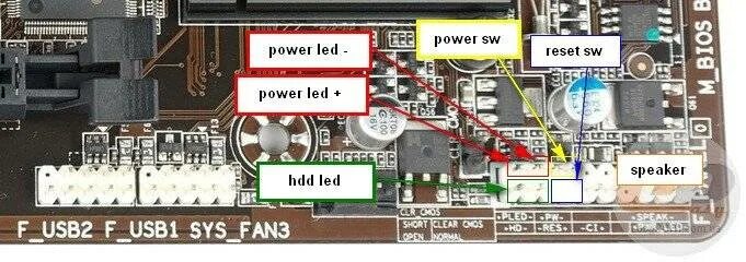 Как подключить повер. Материнская плата асус Power SW. Куда подключать Power SW на материнской плате. Как подключить Power SW Power led HDD led reset SW. Как подключать Power led и Power SW.