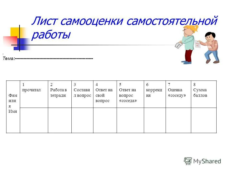 Листы самооценки по фгос. Лист самооценки. Самооценка ученика на уроке. Листы для самооценки в начальной школе. Самооценка учащихся на уроке.