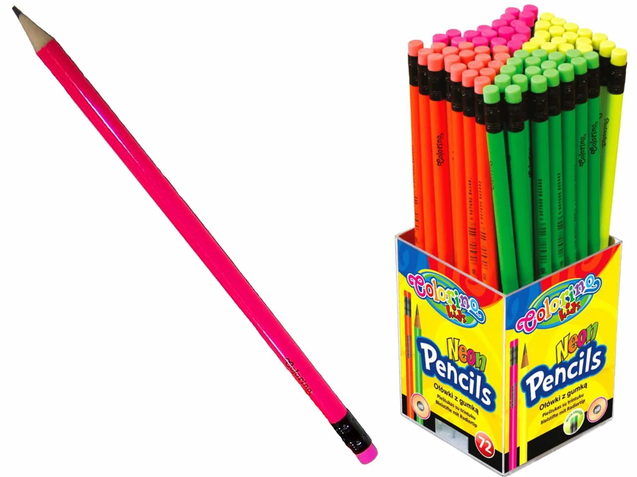 Фломастеры Колорино пастель. Цветные карандаши Neon. Карандаш «Neon», HB. Неоновые карандаши