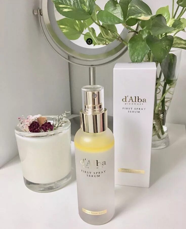 Alba косметика купить. D Alba Piedmont White Truffle Serum. D'Alba first Spray Serum. D'Alba White Spray. Alba Piedmont first Spray Serum.