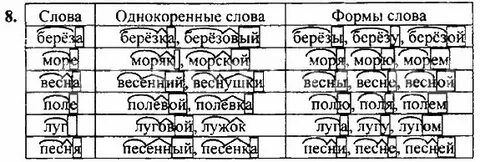 Парашютистка морфемный разбор