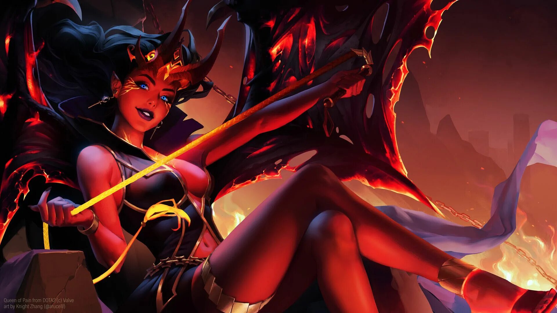 КВОПА дота 2 аркана. Аркана на Queen of Pain. Дота 2 Queen of Pain. Dota 2 Queen of Pain Arcana Art. Arcana queen