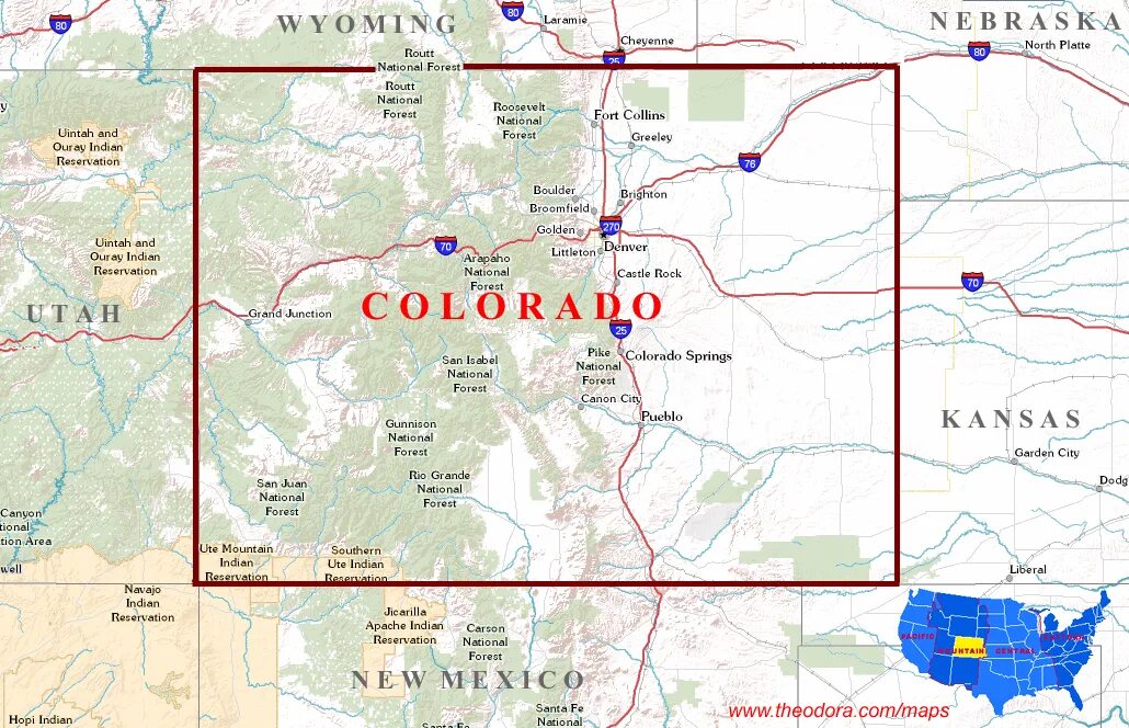 Cos map