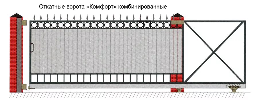 Купить ворота 5 метров. Откатные ворота 5 метров. Откатные ворота 340\190. Чертёж откатных ворот проём 3.5м. Откатные ворота 4м.