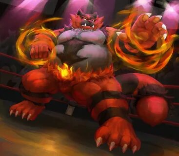 ralphthefeline:Decided to draw pudgy Ralph as a pudgy Incineroar, and calli...