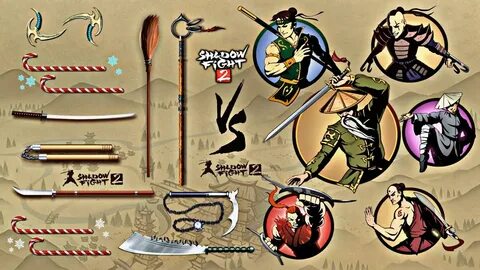 Shadow fight 2 со всеми
