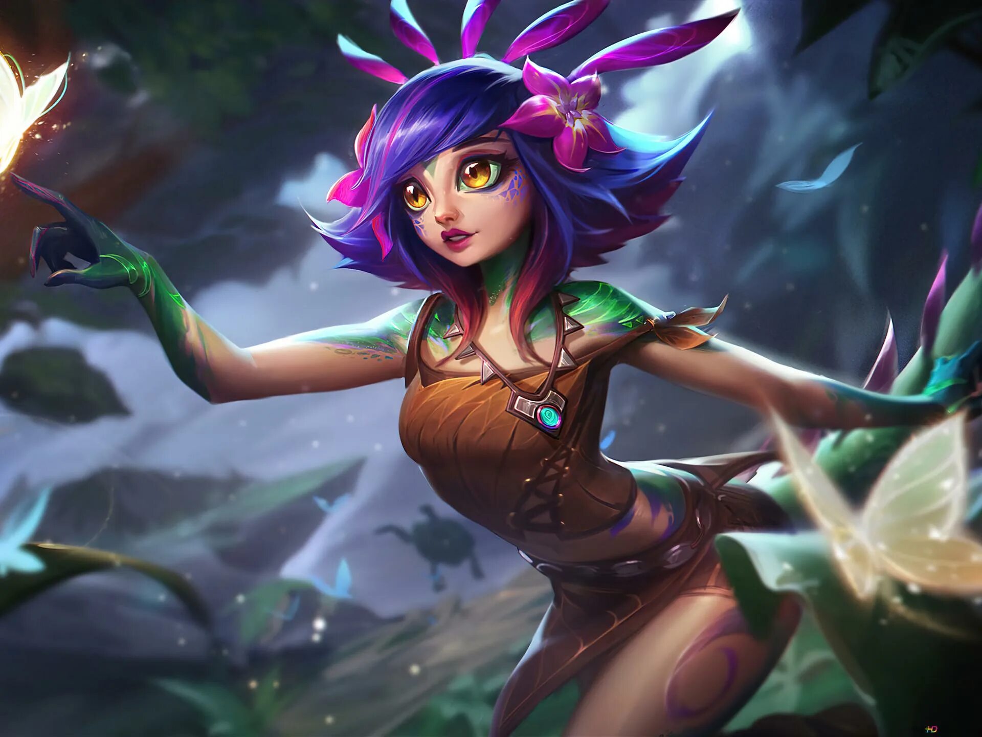 Лига легенд киви. League of Legends Нико. Neeko лига легенд. Нико из League of Legends.