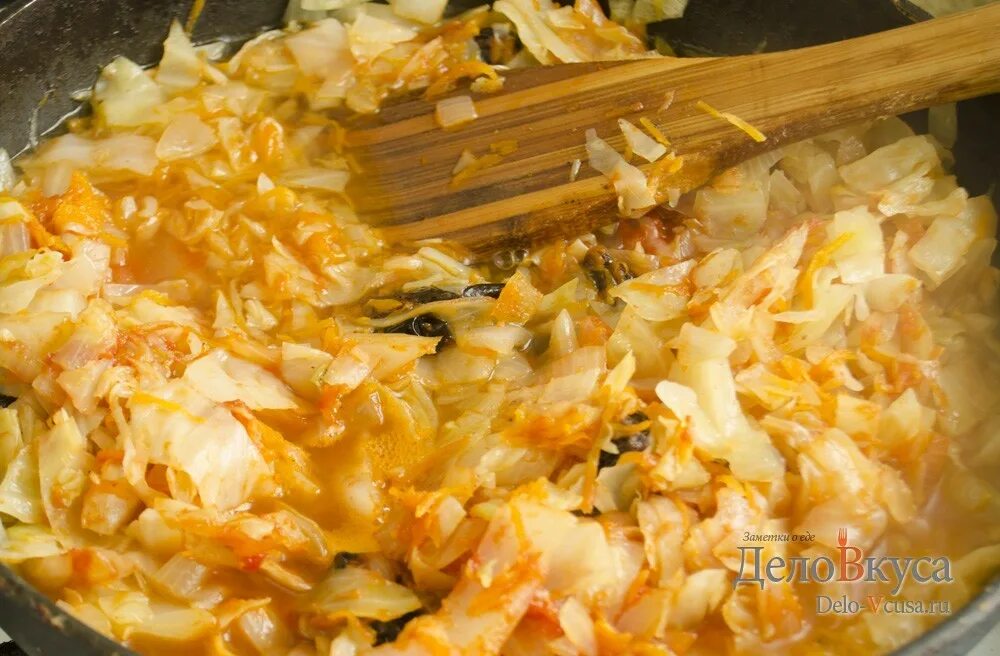 Тушеная капуста с мукой. Тушеная капуста с мукой