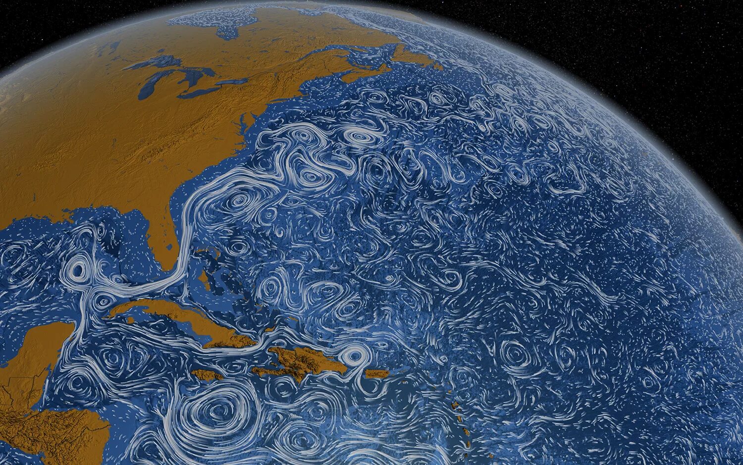 Океанические течения. Океаническая циркуляция. Исследование океанских течений. Течения воды в Атлантике.