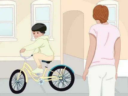 Как научить кататься на велосипеде