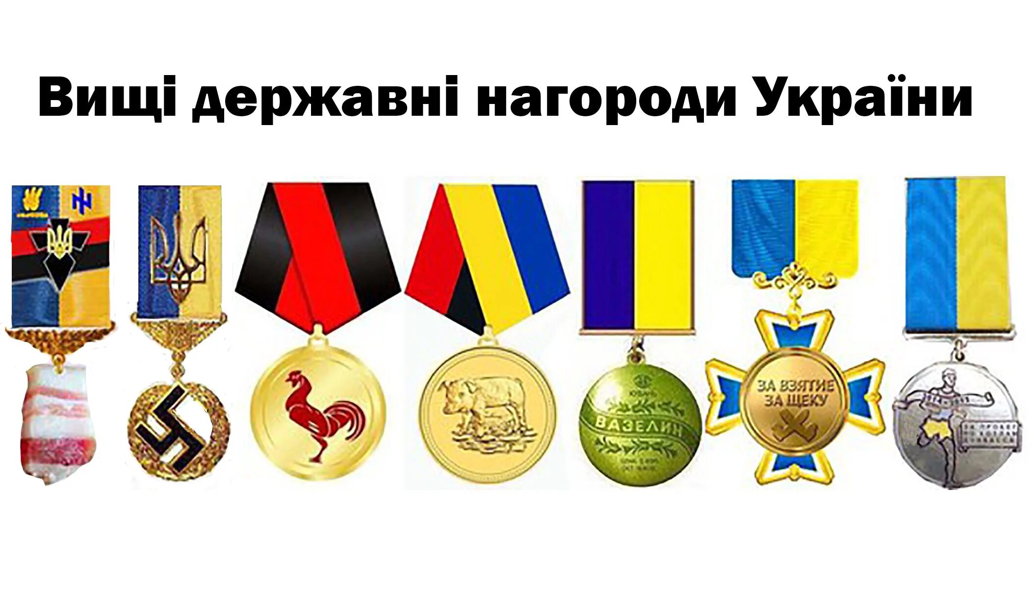 Какие медали украины. Медаль хохлу. Медаль за Украину. Украинские награды. Награды Хохлов.