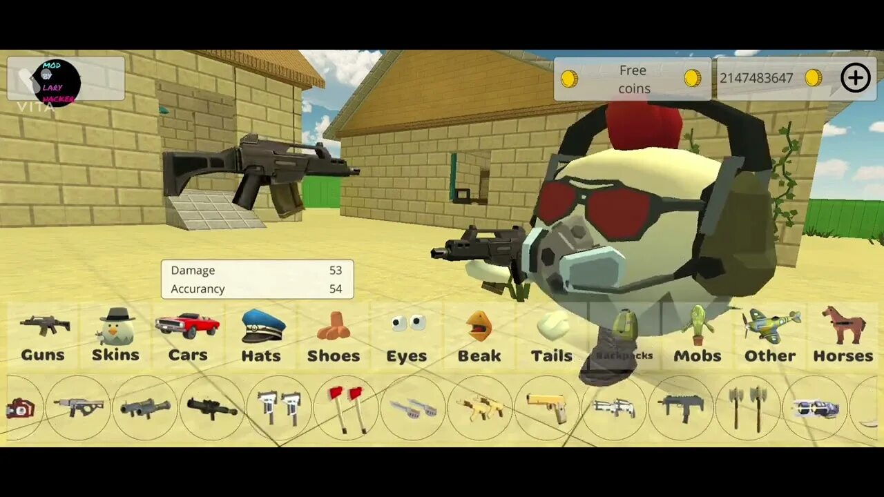 Larry Hacker Чикен Ган. Chicken Gun Mod menu by Larry Hacker. Карта Chicken Gun. Chicken Gun Mod by Lary Hacker 2.9.01. Читы на chicken gun 4.0 0