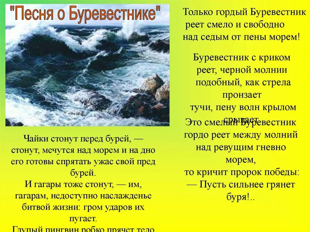 Глупый пингвин прячет тело жирное. Горький Буревестник текст стихотворения. Буревестник стих Лермонтова. Над седой равниной моря гордо реет Буревестник стих Лермонтова. Буревестник стих.