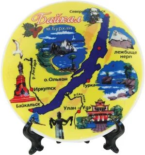 Тарелка карта
