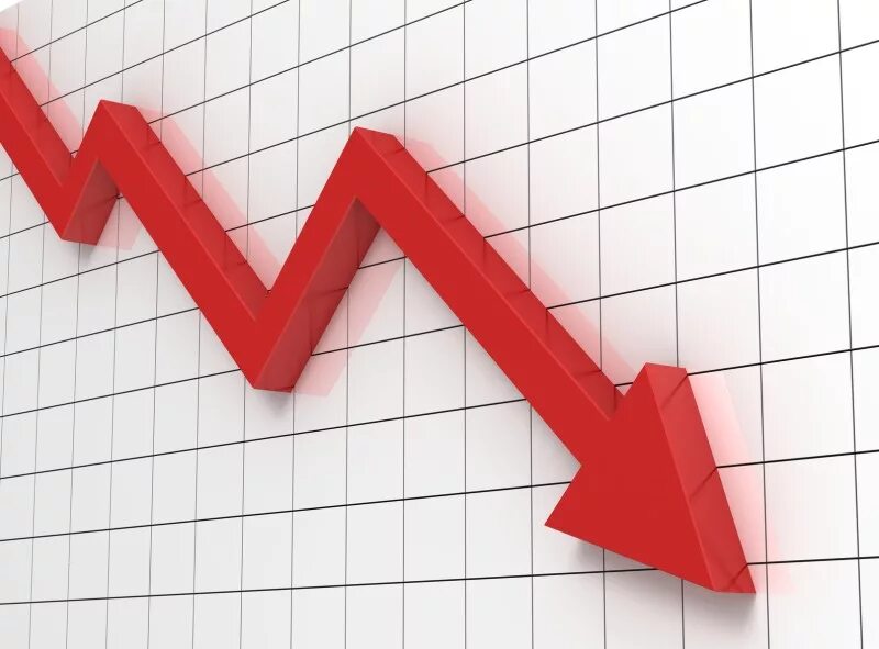 Стрелочка снижение. График вниз. Стрелка наверх. Диаграмма снижения. Стрелка спад.