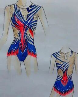 Художественная гимнастика эскиз