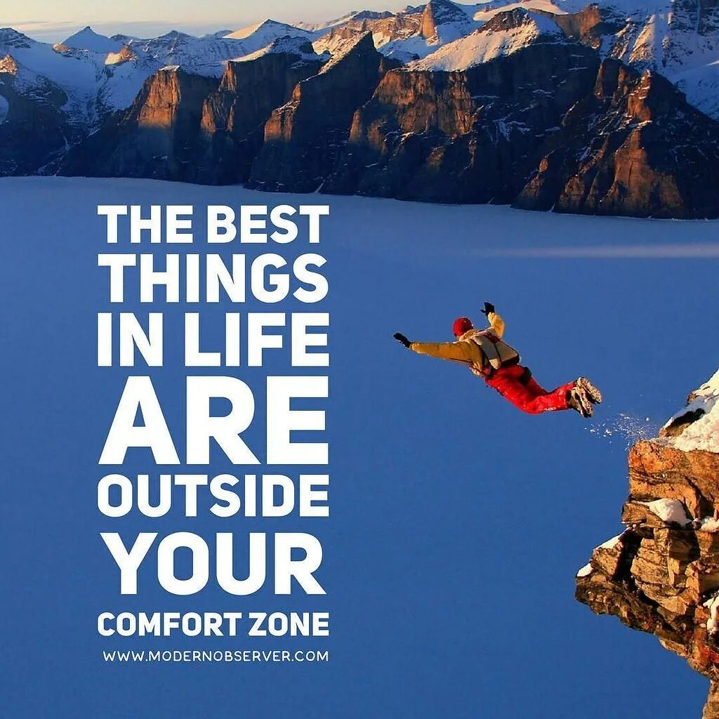 To find something better. Get out of Comfort Zone. Get out of your Comfort Zone. Getting out of the Comfort Zone. Quotation "Comfort Zone.".