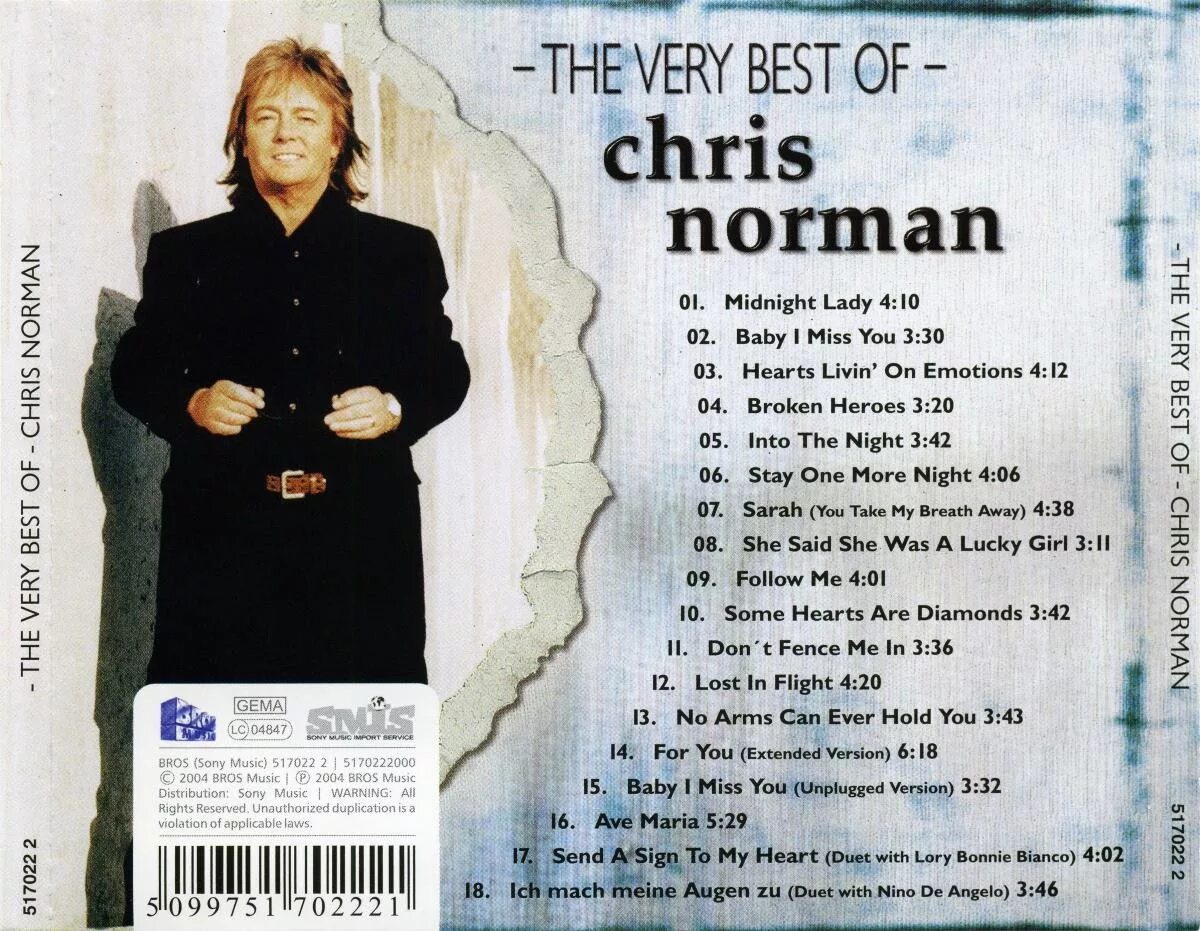 Обложки CD Chris Norman ,,Midnight Lady. Chris norman flac