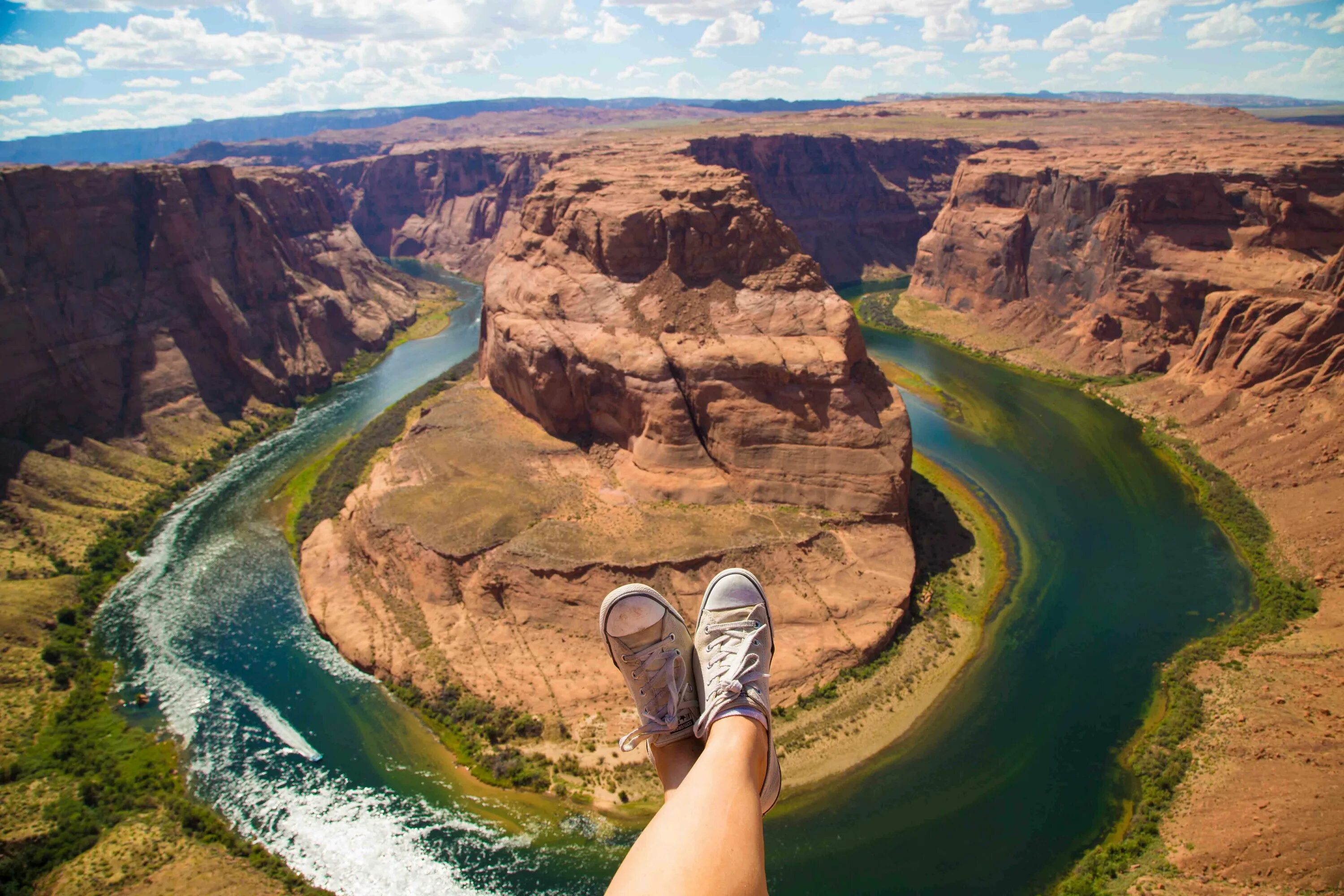 Большой каньон реки колорадо. Grand-Canyon - Гранд-каньон (большой каньон). Гранд каньон и река Колорадо. Река Колорадо, каньон подкова, США.