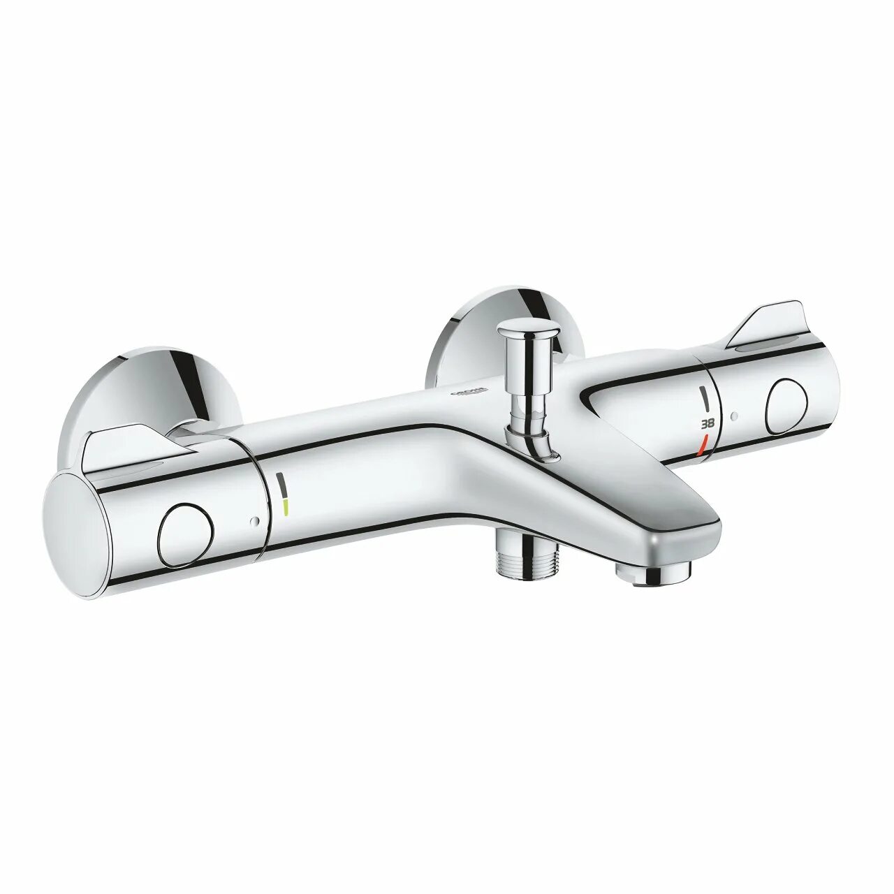 Смеситель для ванны с душем Grohe Grohtherm 800 34567000 двухрычажный с термостатом хром. Смеситель Grohe Grohtherm 800 34558000. 34567000 Grohtherm 800 термостатический смеситель для ванны, хром. Смеситель для ванны Grohe Grohtherm 800. Смеситель с терморегулятором для ванной