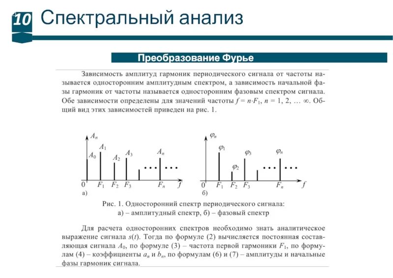 Преобразование Фурье спектр сигнала. Характеристики амплитудных спектров. Амплитудный спектр ряда Фурье формула. Спектр дискретного периодического сигнала формула.