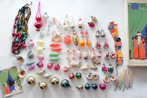 Елочные игрушки малютка