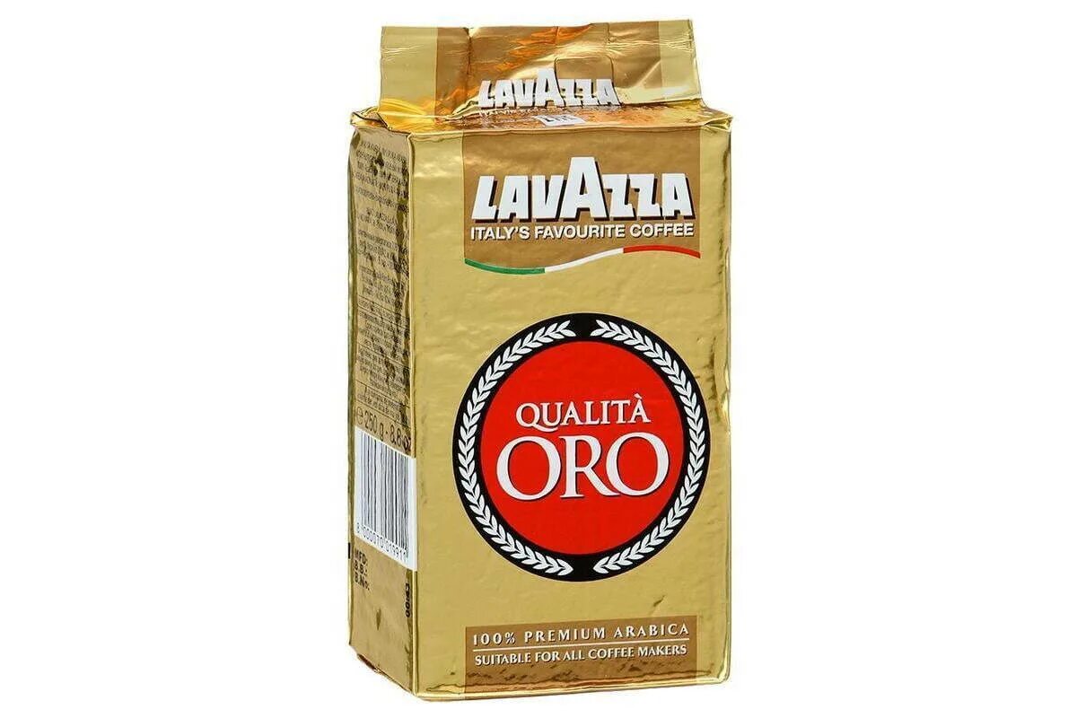 Кофе молотый Lavazza Oro 250. Lavazza qualita Oro, 250 г. Лавацца Оро молотый 250 гр. Кофе Lavazza Oro молотый 250г. Кофе lavazza молотый 250