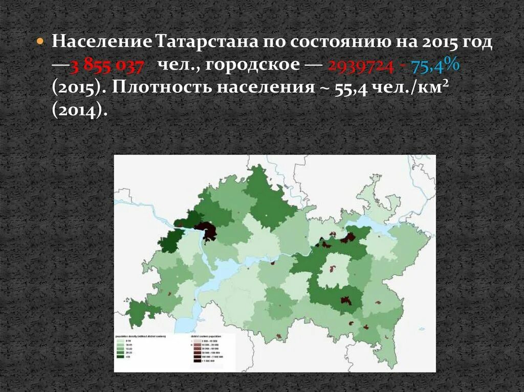 Какая численность республики татарстан. Плотность плотность населения Республики Татарстан. Карта плотности населения Республики Татарстан. Население Татарстана на 2021 численность. Состав населения Республики Татарстан.