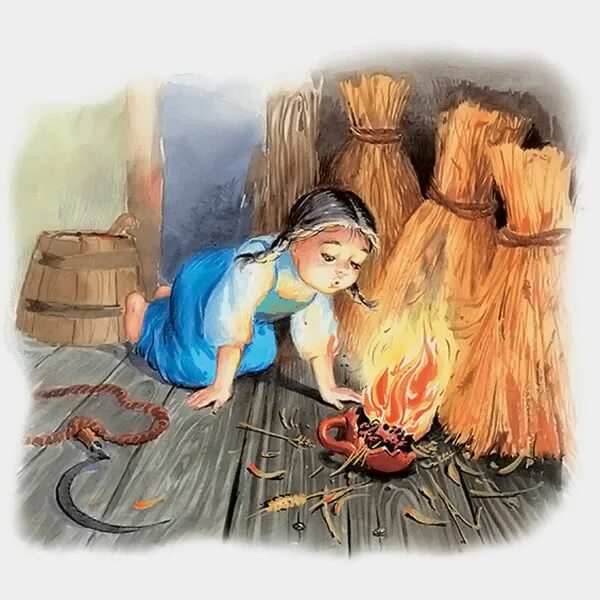 Огонь в сказках. Сказка пожар. Сказка пожар маршак. Рассказ л. Сказочные иллюстрации виктора служаева.