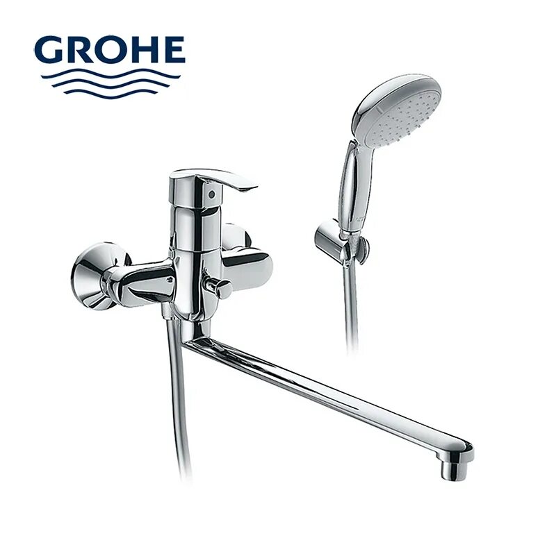 Смеситель для ванной с длинной лейкой. Grohe Multiform 3270800a. Grohe Multiform. Смеситель Grohe Multiform. Смеситель Grohe 3270800a.