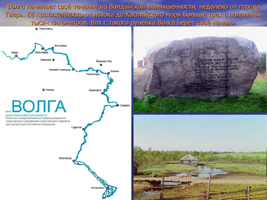 Откуда берет начало р. Волга, Исток, протяженность Волга. Откуда берет начало река Волга Исток реки Волги. Исток реки Волга на карте. Валдайская возвышенность Исток Волги.