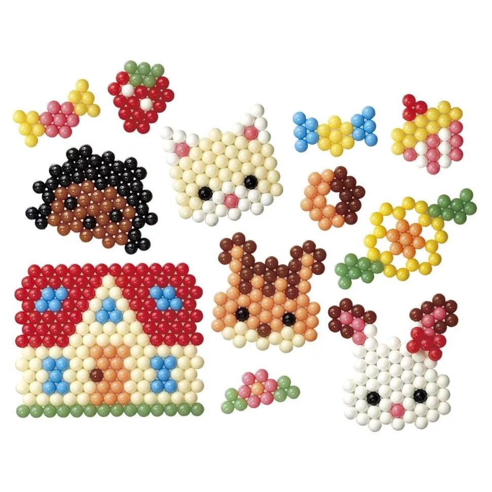 Аква мозаика Аква Бидс. AQUABEADS Аквамозаика Sylvanian Families. Aqua Beads бусина. Бусинки Aqua Beads набор.