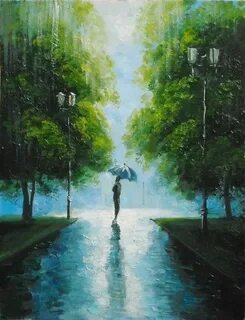 Пейзаж с изображением людей