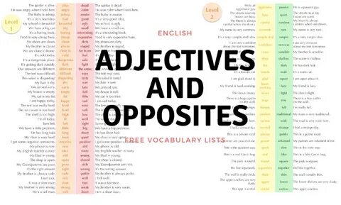Adjectives rich