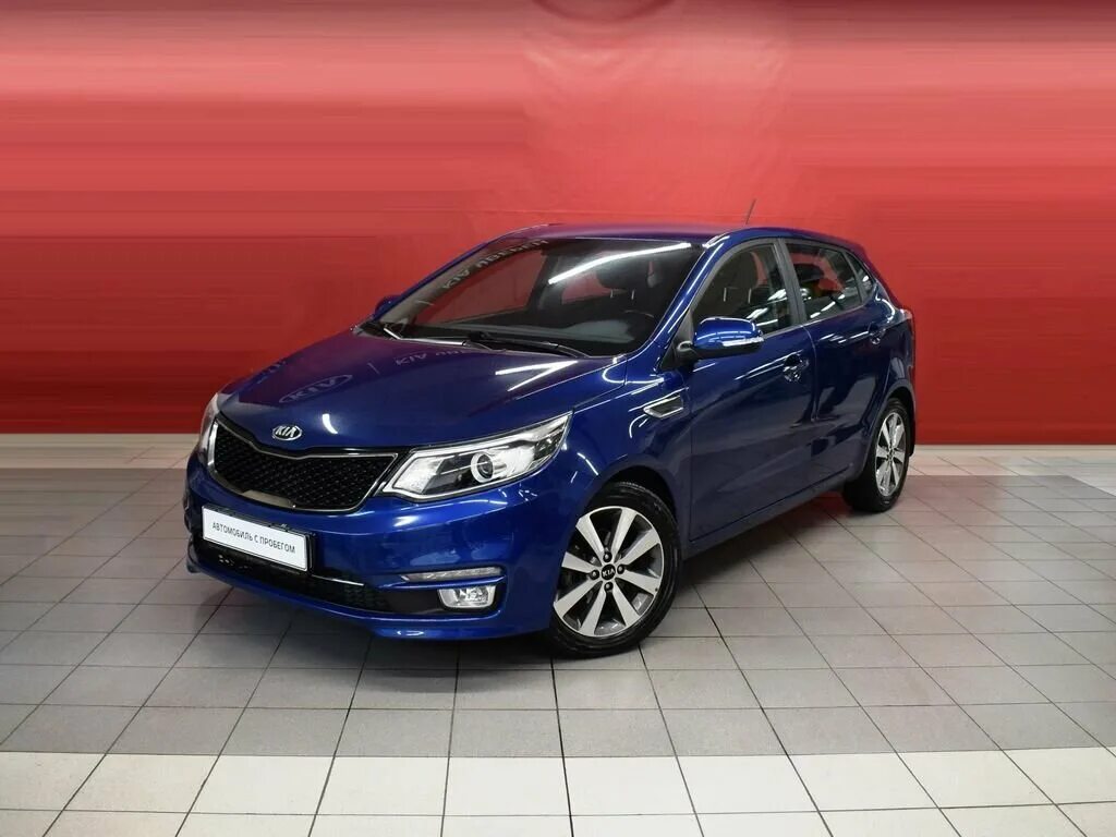 Kia Rio 3 синяя. Киа Рио 2021 синяя. Киа Рио 3 Рестайлинг. Kia Rio III Рестайлинг, 2016. Киа рио хэтчбек с пробегом