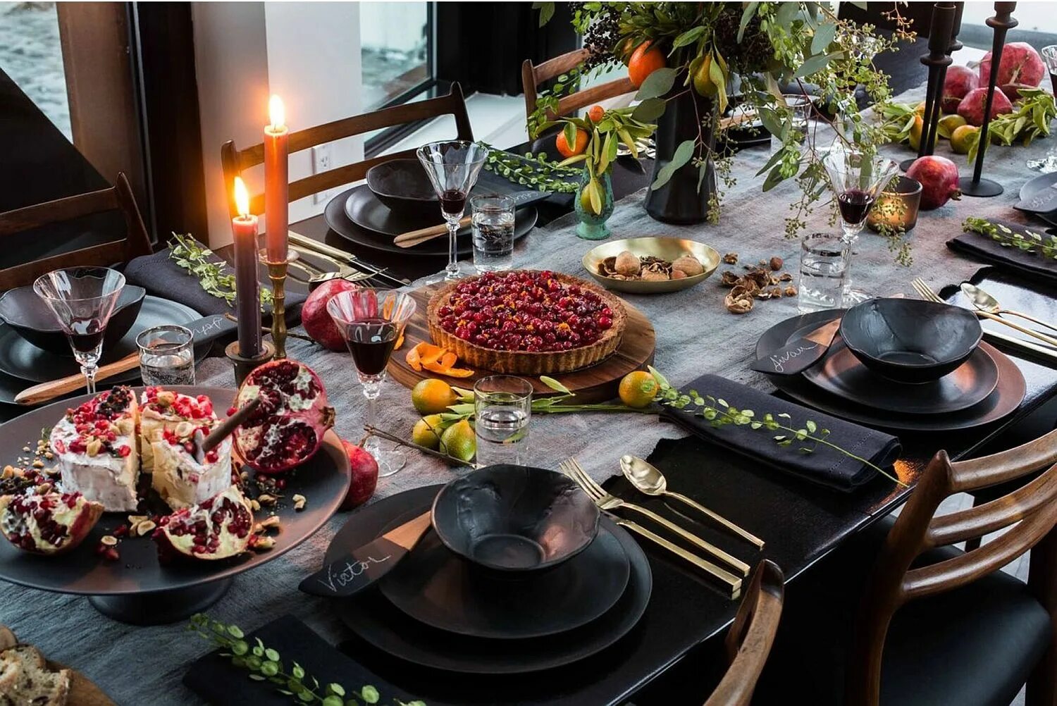 My typical new year table