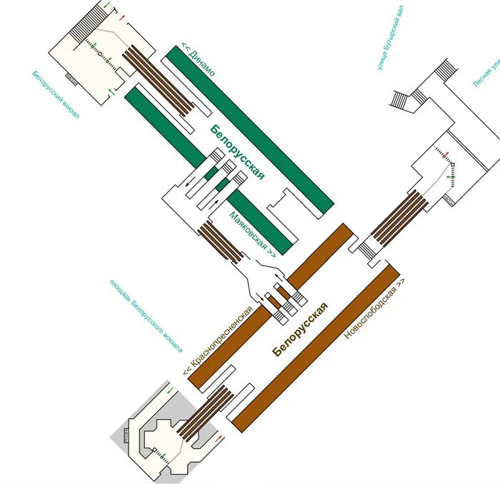 Пересадка курская. Схема станции метро белорусская. Схема станции белорусская Кольцевая. Схема станции метро белорусская радиальная. Схема метро Москвы белорусская станция.