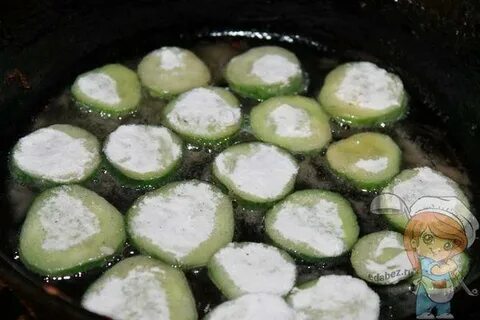 Жареные огурцы с майонезом