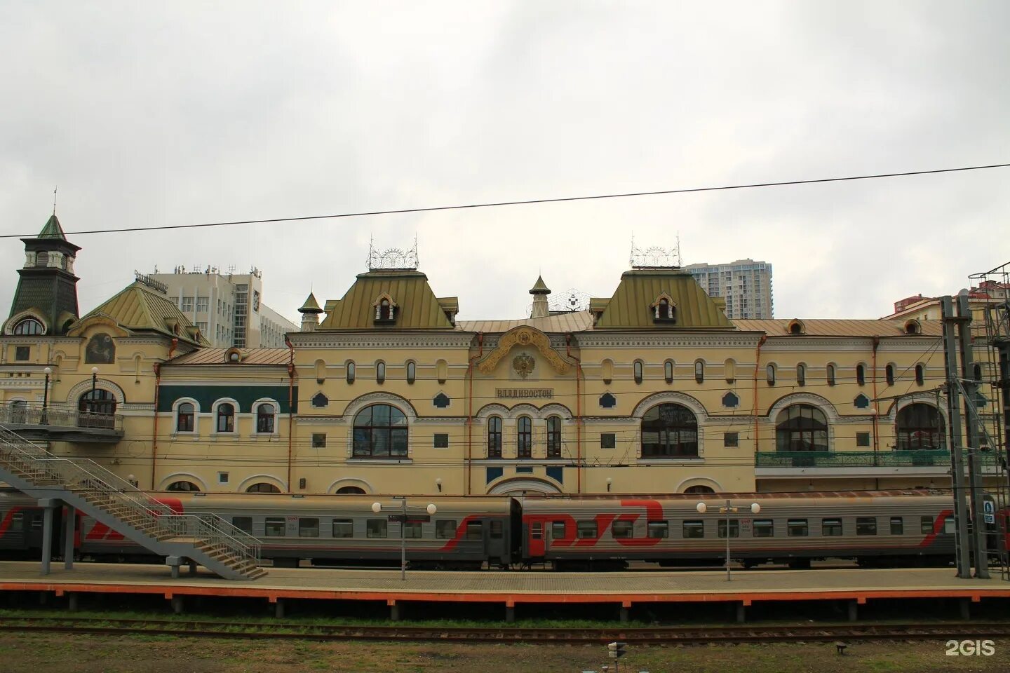 Железнодорожный вокзал владивосток алеутская ул 2 фото Прогулка по ул. Алеутской otzov_vl Дзен