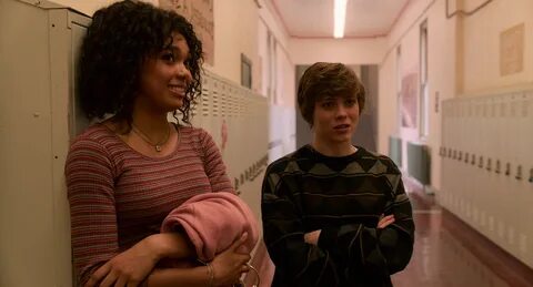 Sophia Lillis and Sofia Bryant in Another Day in Paradise (2020) .