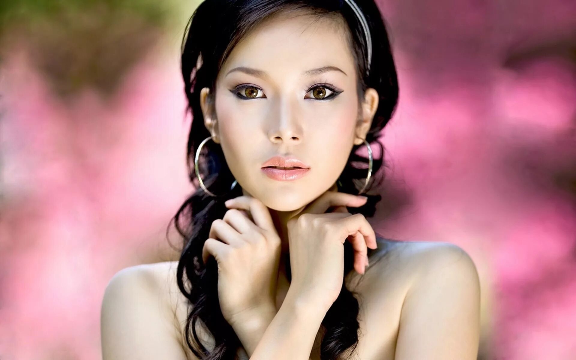 Красивые китаянки. Красивые азиатки. Красивые японки. Азиатские фотомодели.