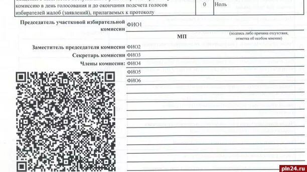 QR код на выборах. Протокол с QR кодом участковой избирательной комиссии. Машиночитаемый код на выборах. Голосование QR результат. Qr код для голосования